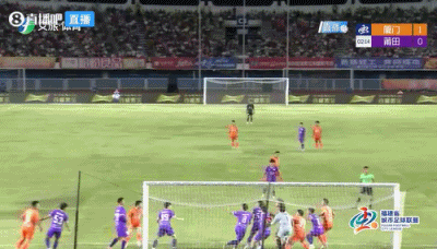 王鑫海闪击刘鑫岳世界波 厦门半场3-0碾压莆田