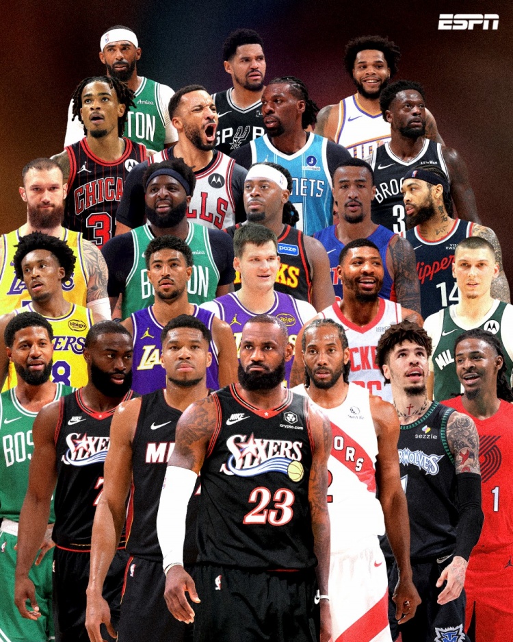 休赛期地震：詹姆斯字母哥伦纳德等超十位球星换队，ESPN称史上最狂