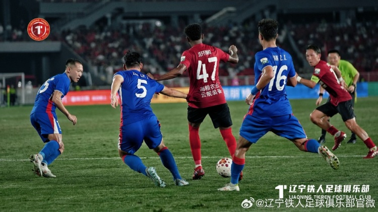 邦本宜裕传射热菲尼奥双响 辽宁铁人主场3-1力克上海申花
