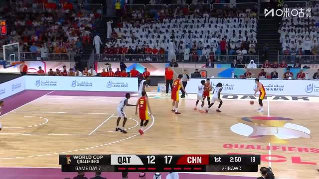 🏀世亚预-中国男篮5人上双大胜卡塔尔！杨瀚森20分钟15分9板